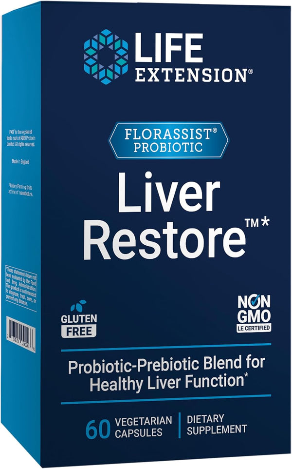 Life Extension FLORASSIST® Liver Restore™ 60 Capsules