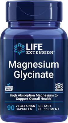 Life Extension Magnesium Glycinate, 90 Capsules