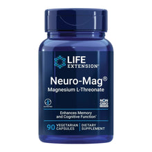 Life Extension Neuro-mag Magnesium L-threonate, Brain Health, Memory & Attention, 90 Vegetarian Capsules
