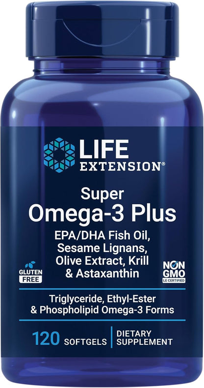 Life Extension Super Omega-3, 120 Softgels