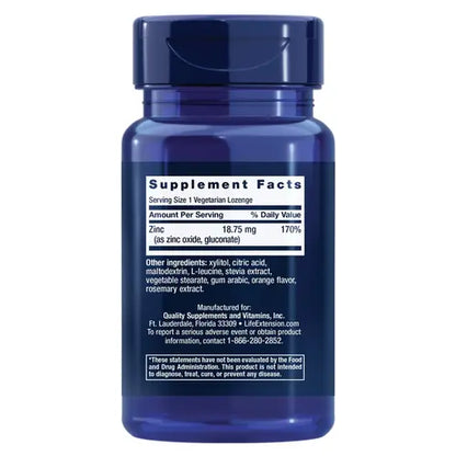 Life Extension Zinc Caps, zinc 50 mg, zinc citrate, 90 Count