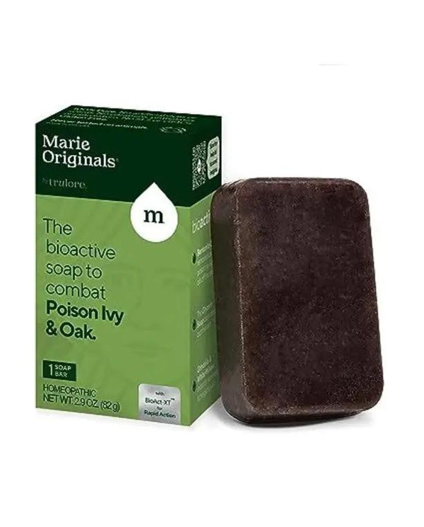 MARIE'S ORIGINAL Poison Ivy Soap Bar | All Natural Poison Ivy Treatment | Anti-Itch Skin Cleanser Bar Wash for Poison Ivy, Poison Oak & Sumac | Soothes & Relieves Rashes | 2.9 Ounces
