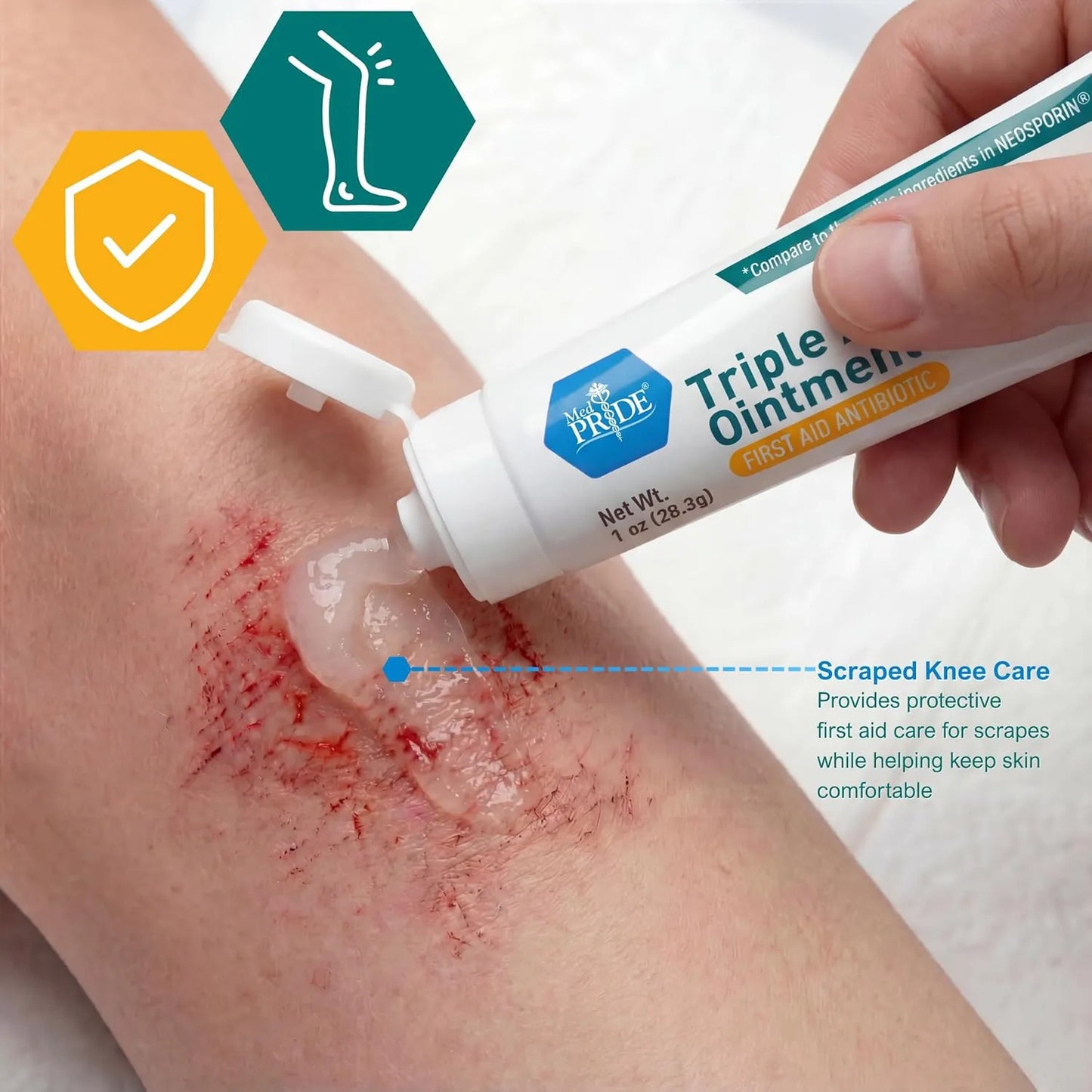 MED Pride Triple Antibiotic Pride Ointment Tube 1 Oz