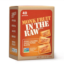 MONK FRUIT IN THE RAW, Natural Monk Fruit Sweetener, 40 Count