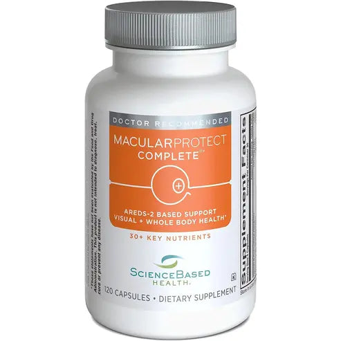 MacularProtect Complete All-in-One AREDS 2 Vitamin & Mineral Supplement and Whole Body Multinutrient - 120 Capsules
