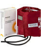 McKesson LUMEON Nylon Blood Pressure Cuff and Bladder, Burgundy, Adult Medium, 34 cm to 50 cm, 1 Count
