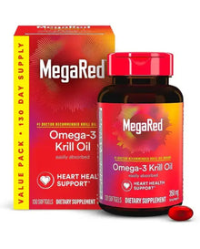 MegaRed 350mg Omega-3 Krill Oil Dietary Supplement (130 ct.)
