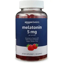 Melatonin 5mg, 120 Gummies (2 per Serving), Strawberry
