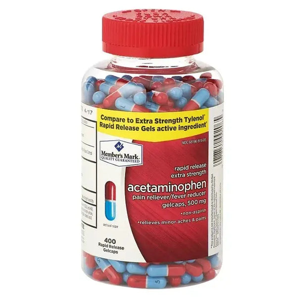 Member's Mark 500 mg. Extra Strength Acetaminophen (400 ct.)
