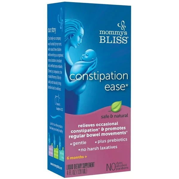Mommy's Bliss Baby Constipation Ease + Prebiotics, 4 fl. Oz.
