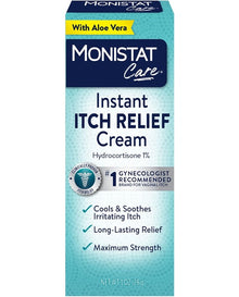 Monistat Instant Itch Relief Cream for Women, Maximum Strength Feminine Itch Care, 1 oz
