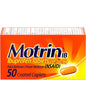 Motrin Ibuprofen 200mg Tablets for Fever, Muscle Aches, Headache & Backache, 50 ct
