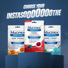 Mucinex Instasoothe Sugar Free Cough Drops, Mixed Berry Medicated Cough Drops, 40ct
