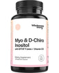 Myo-Inositol & D-Chiro Inositol Capsules with MTHF, Folate, Vitamin D| Support for Ovarian Function, Hormone Balance, & Homocysteine Levels | Fertility Supplements for Women | 40:1 Ratio
