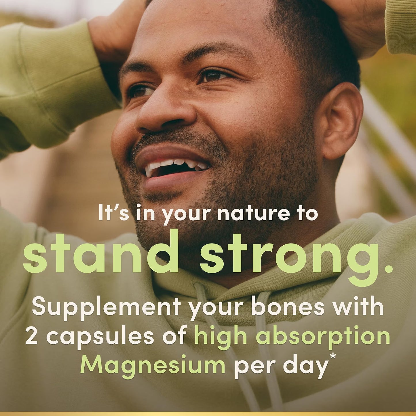 Nature’s Bounty High Absorption Magnesium Glycinate 240 mg Capsules, 120 ct