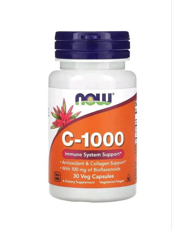 NOW Foods, C-1000, 30 Veg Capsules 