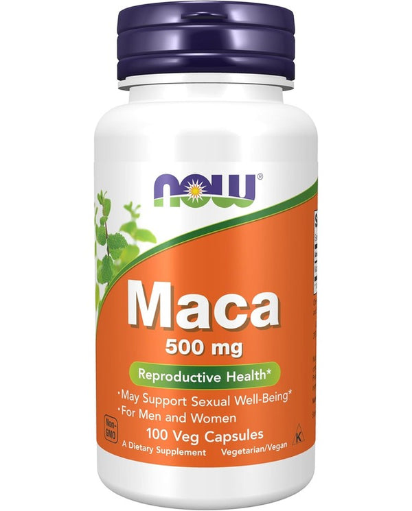 NOW Foods, Maca, 500 mg, 100 Veg Capsules 