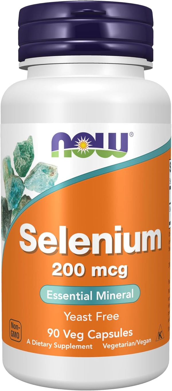 NOW Foods, Selenium, 200 mcg, 90 Tablet