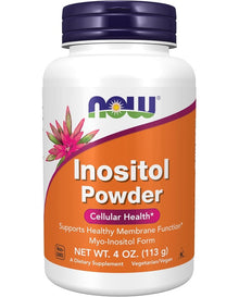 NOW Foods Supplements, Inositol Powder, Neurotransmitter Signaling*, Cellular Health*, 4-Ounce
