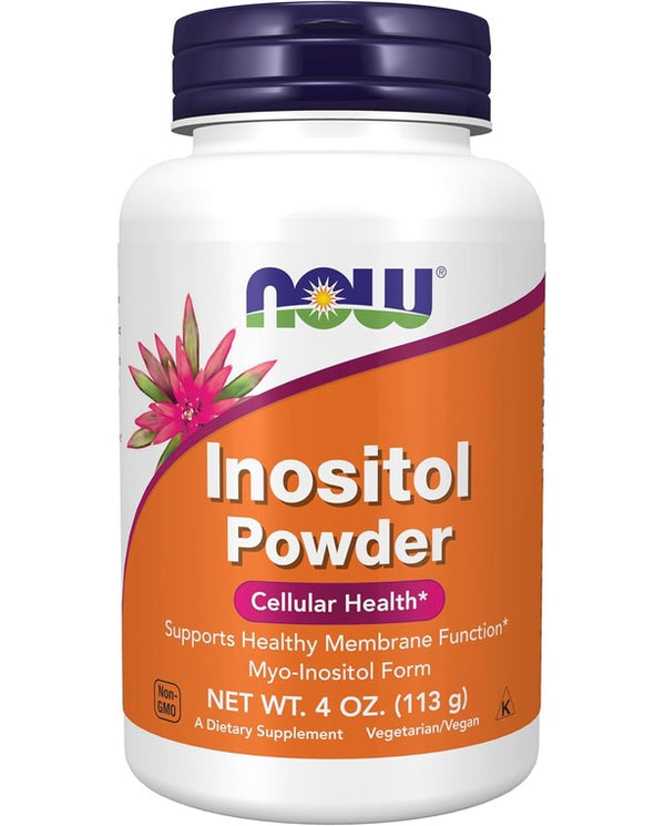 NOW Foods Supplements, Inositol Powder, Neurotransmitter Signaling*, Cellular Health*, 4-Ounce

