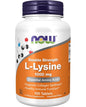 NOW Foods Supplements, (L-Lysine Hydrochloride) 1,000 mg, Double Strength, Amino Acid, 100 Tablets


