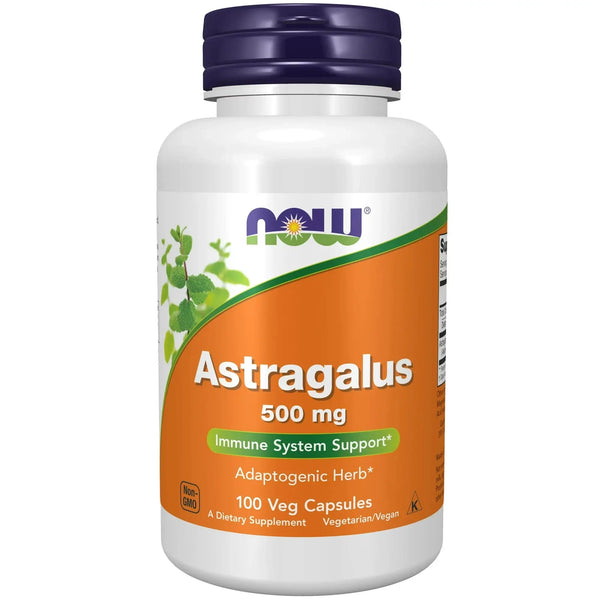 NOW Supplements, Astragalus (Astragalus membranaceus) 500 mg, Immune System Support*, 100 Capsules
