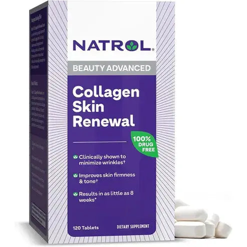 Natrol, Collagen Skin Renewal Tablets, Dietary Supplement, 120 Count
