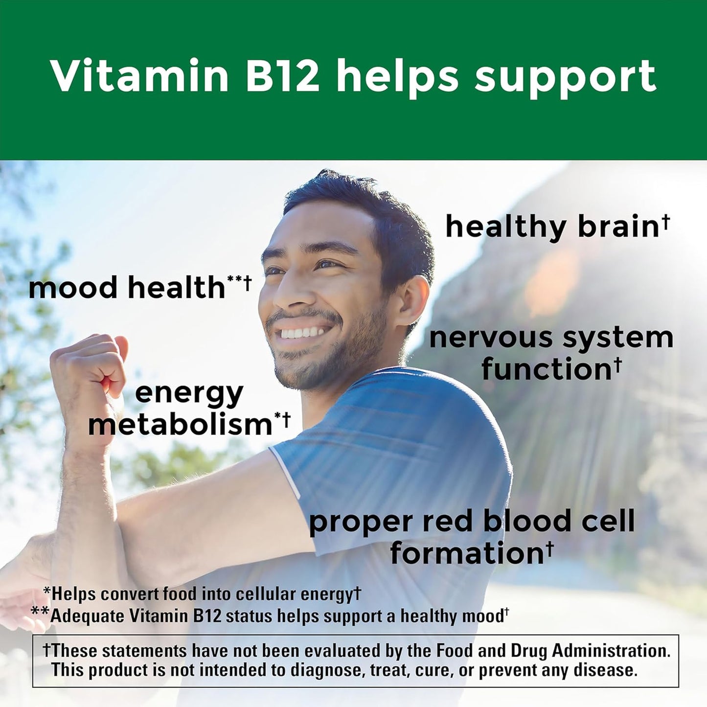 Nature Made Maximum Strength Vitamin B12 5000 mcg, Dietary Supplement for Energy Metabolism Support, 60 Softgels, 60 Day Supply