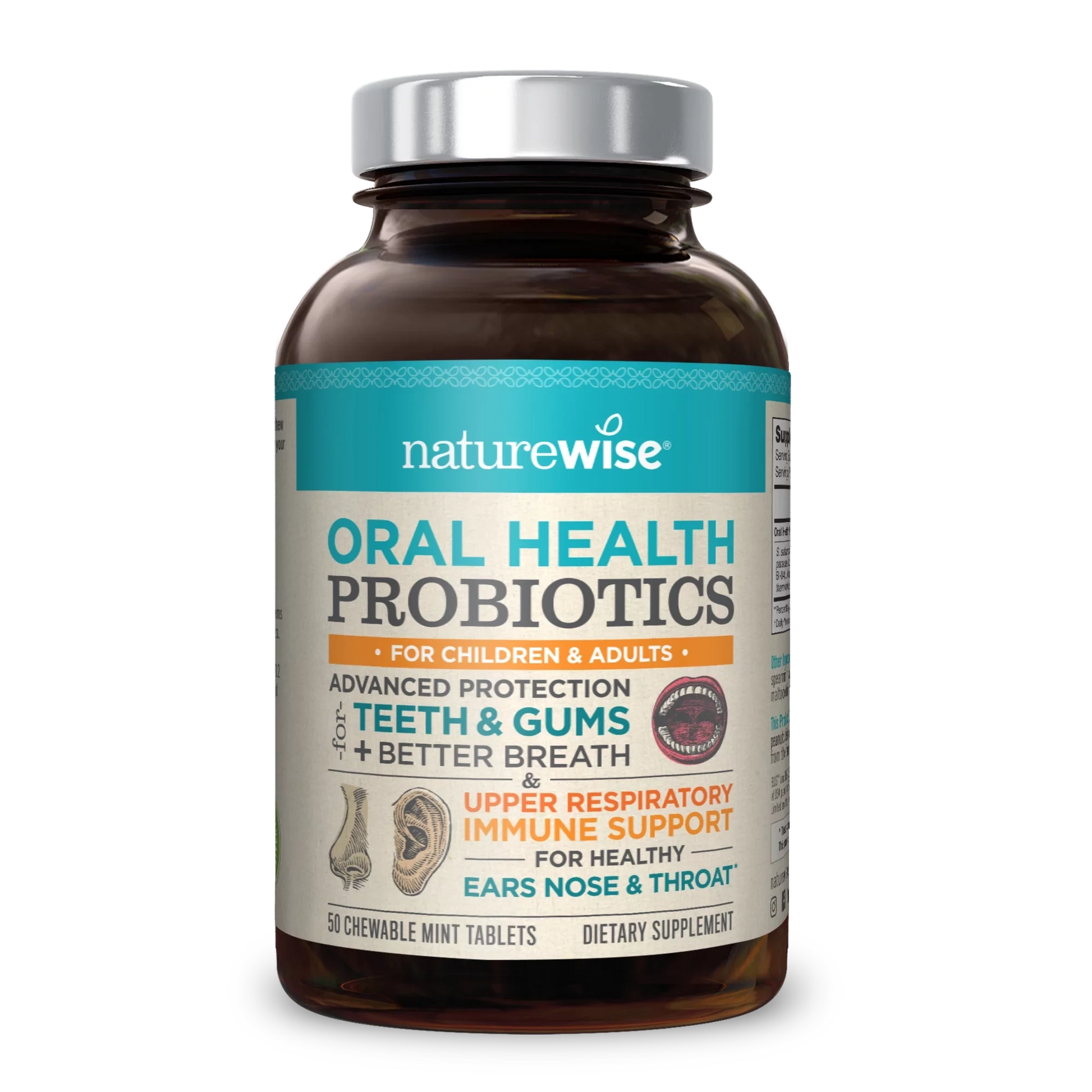 NatureWise Oral Health Probiotics, 50 Count
