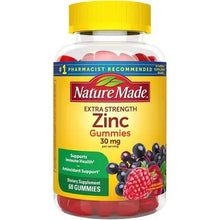 Nature Made Extra Strength Zinc Supplements 30 mg, 60 Zinc Gummies, 30 Day Supply