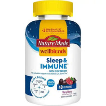 Nature Made Wellblends Sleep and Immune with Elderberry, Sleep Aid and Immune Support Supplement, with Vitamin D3, Vitamin C, Vitamin E, Zinc, and Melatonin...
