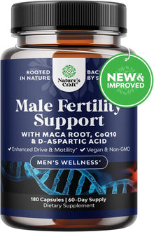 Nature's Craft Pre Conception Male Fertility Supplement 180 count