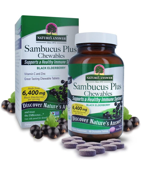 Nature's Answer Sambucus Daily Immune Boost - 60 Count
