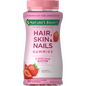 Nature's Bounty Hair Skin and Nail Vitamins With Biotin, Gummies, 90 Ct
