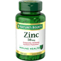 Nature's Bounty, Zinc 50mg, Immune Support & Antioxidant Supplement, Promotes Skin Health 250 Caplets
