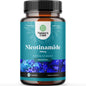 Nature's Craft Vitamin B3 Niacinamide 500mg Capsules - Mitochondrial Energy and Potent Skin Supplement - 60 Count
