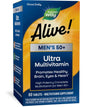 Nature’s Way Alive! Men’s 50+ Ultra Potency Complete Multivitamin, High Potency Formula, Supports Multiple Body Systems, Supports Cellular Energy, Gluten-Free, 60 Tablets

