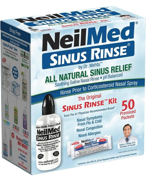 NeilMed Sinus Rinse - A Complete Sinus Nasal
