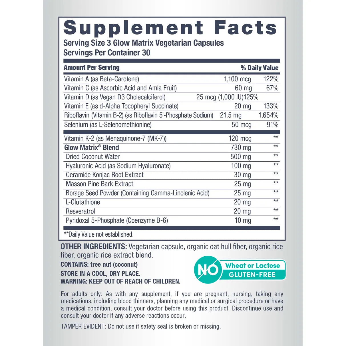 NeoCell GLOW MATRIX Advance Skin Hydrator 90 capsules