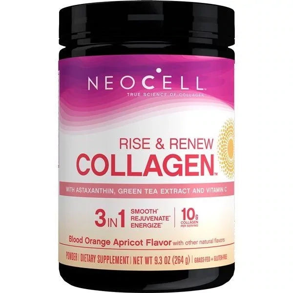 NeoCell Powder Astaxanthin, Vitamin C & Green Tea Rejuvenate & Energize Skin 1 & 3.
