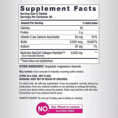 NeoCell Super Collagen + Vitamin C & Biotin 360 count