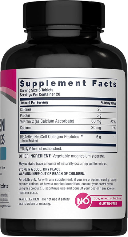 NeoCell Super Collagen with Vitamin C, 120ct