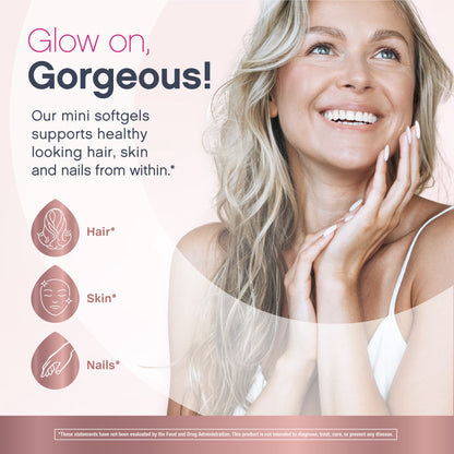 NeoCell Hair Skin and Nails Vitamins with Collagen | 150 Softgels
