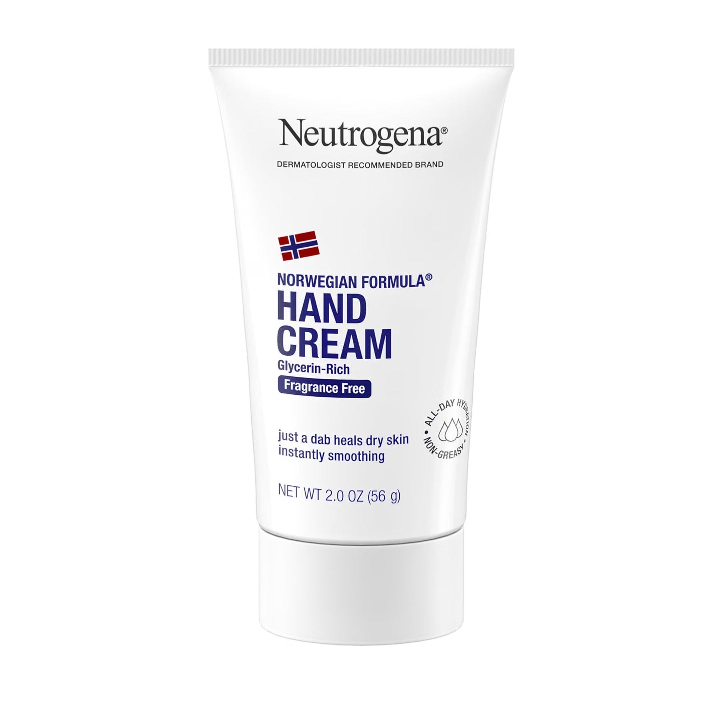 Neutrogena Norwegian Formula Hand Cream, Fragrance Free, 2 oz