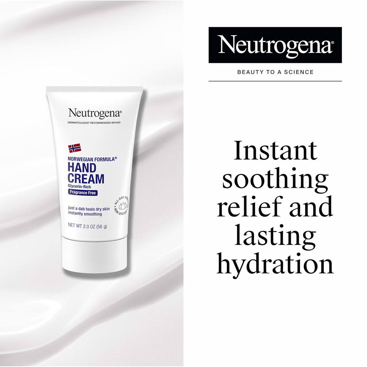 Neutrogena Norwegian Formula Hand Cream, Fragrance Free, 2 oz