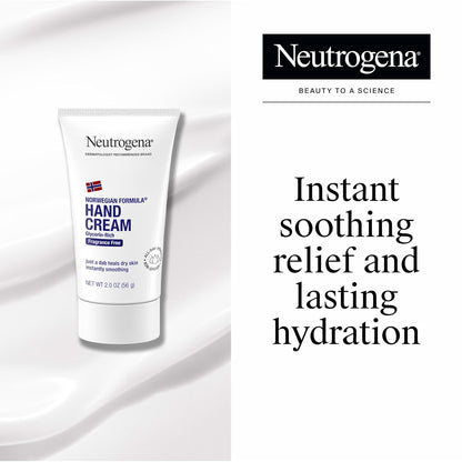 Neutrogena Norwegian Formula Hand Cream, Fragrance Free, 2 oz