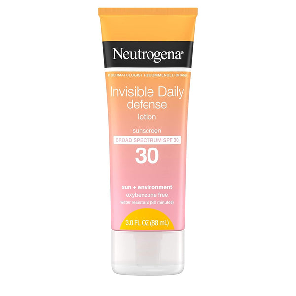 Neutrogena Invisible Daily Defense Sunscreen, SPF 30, 3.0 fl. oz
