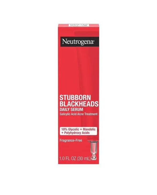 Neutrogena Stubborn Blackheads Daily Acne Facial Serum, 1 fl. oz

