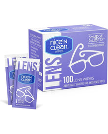 Nice 'n Clean SmudgeGuard Lens Cleaning Wipes
(100 Total Wipes)
