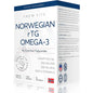 Norwegian rTG Omega-3 Supplement. Re-esterified Triglyceride Omega-3. Made with Epax Fish Oil. Maintains Heart & Brain Health. 1200mg. 60 Softgels
